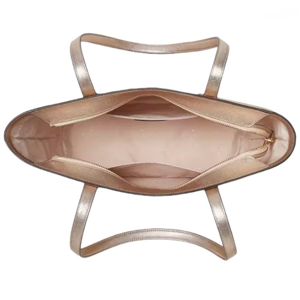 Kate Spade Lrg Gold Glitter Tote Shoulder Bag NWT - Picture 17 of 17